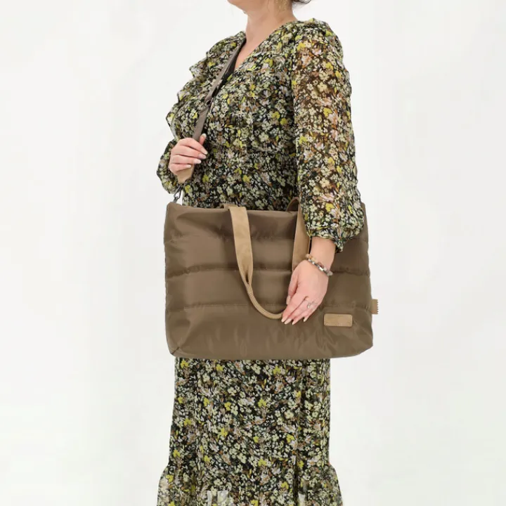 Shoppers|Schoudertassen>Zebra Trends Elske Laptopbag darktaupe