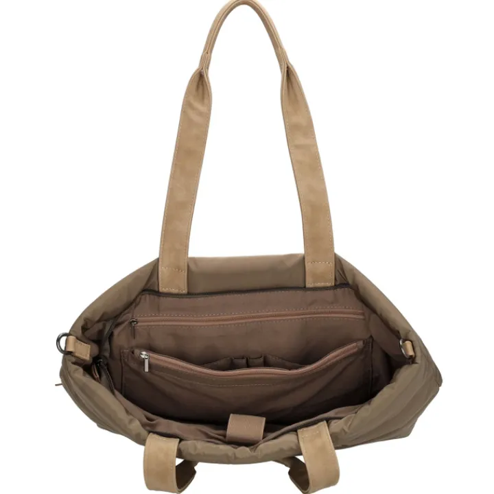 Shoppers|Schoudertassen>Zebra Trends Elske Laptopbag darktaupe