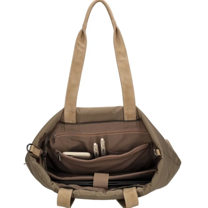 Shoppers|Schoudertassen>Zebra Trends Elske Laptopbag darktaupe