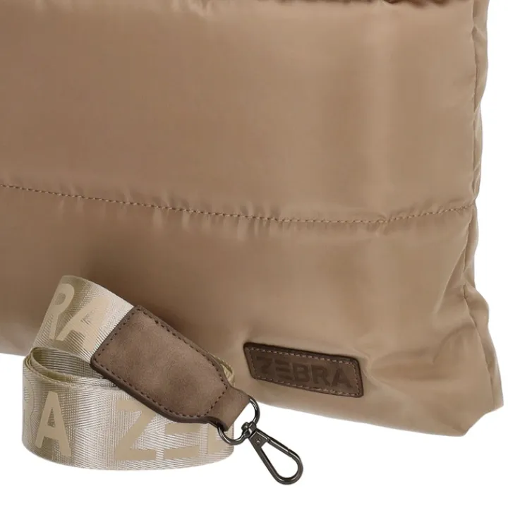 Shoppers|Damestassen>Zebra Trends Elske Shopper II taupe