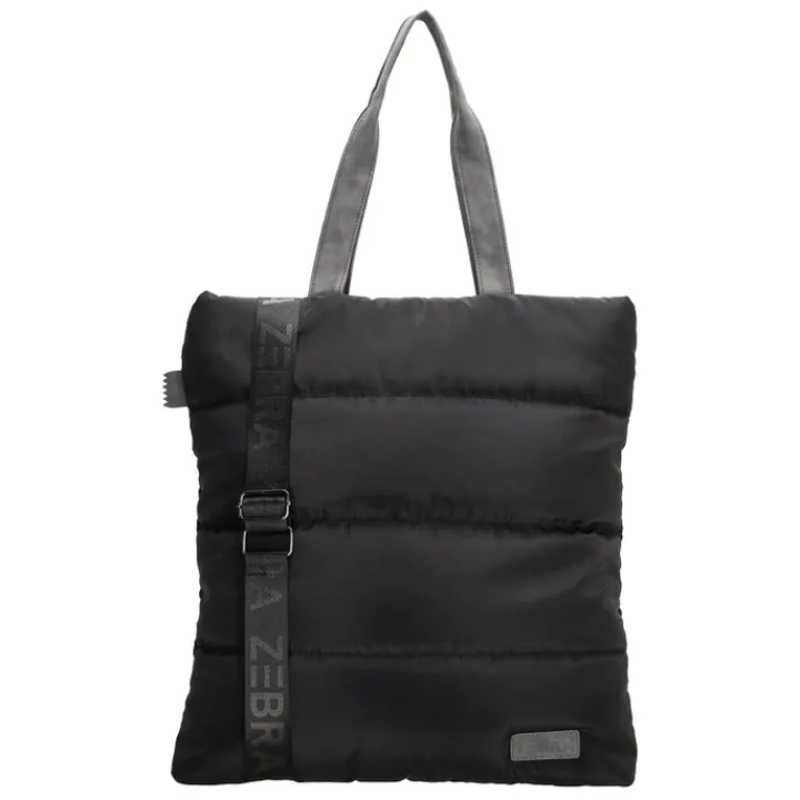 Shoppers|Damestassen>Zebra Trends Elske Shopper II zwart
