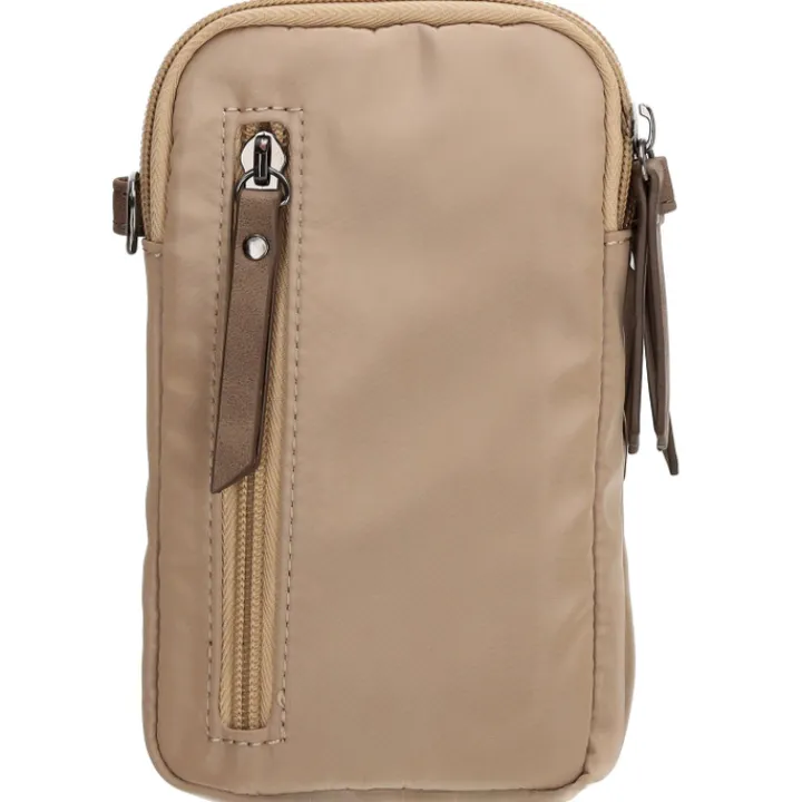 Telefoontasjes|Damestassen>Zebra Trends Elske Telefoontasje taupe