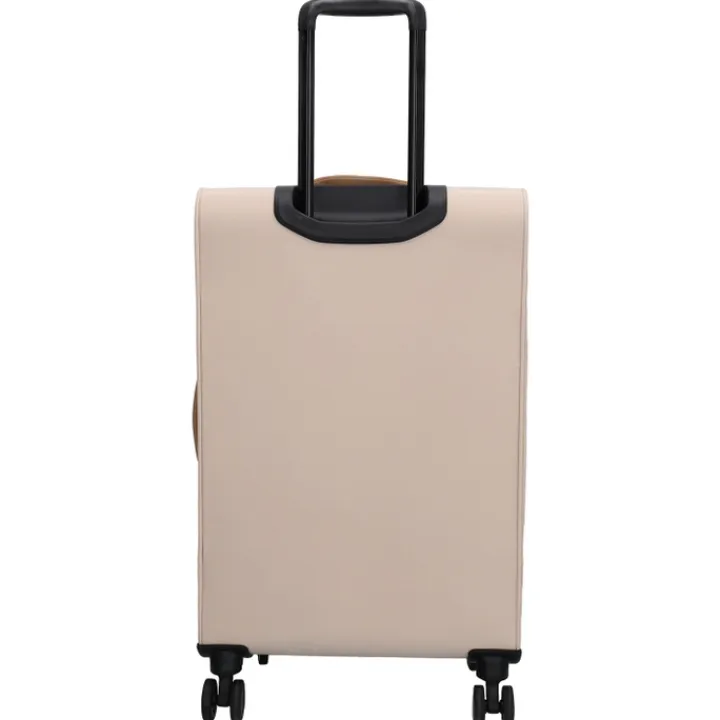 Zachte Koffers|Reiskoffers>Zebra Trends Elske Trolley M lighttaupe