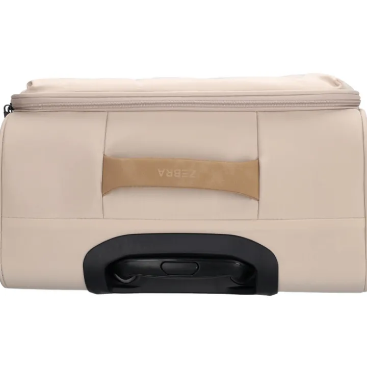 Zachte Koffers|Reiskoffers>Zebra Trends Elske Trolley M lighttaupe