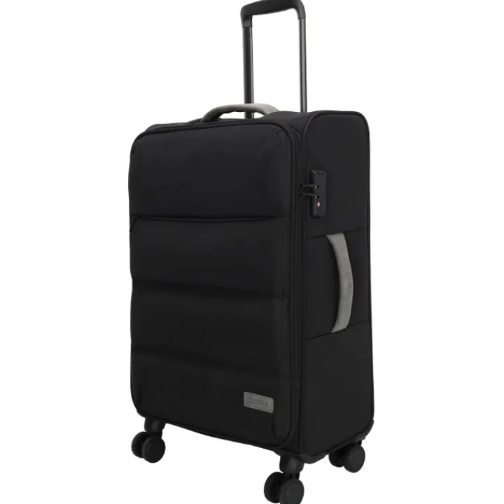Reistrolleys|Reiskoffers>Zebra Trends Elske Trolley M black