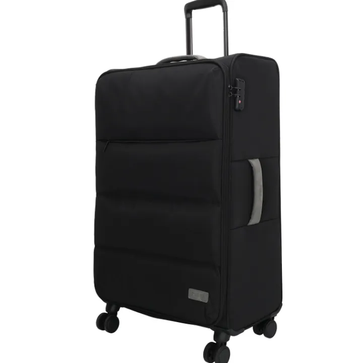 Zachte Koffers|Reiskoffers>Zebra Trends Elske Trolley L black