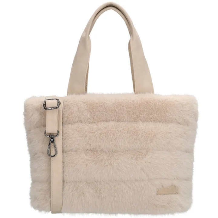 Schoudertassen|Handtassen>Zebra Trends Emma Handbag beige