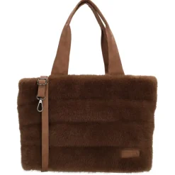 Shoppers|Schoudertassen>Zebra Trends Emma Shopper mid brown
