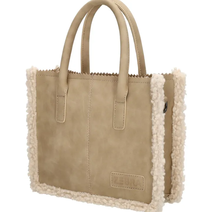 Schoudertassen|Handtassen>Zebra Trends Emmy Handbag 23025 sand