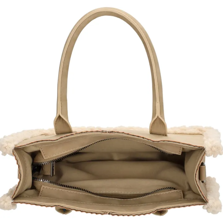 Schoudertassen|Handtassen>Zebra Trends Emmy Handbag 23025 sand
