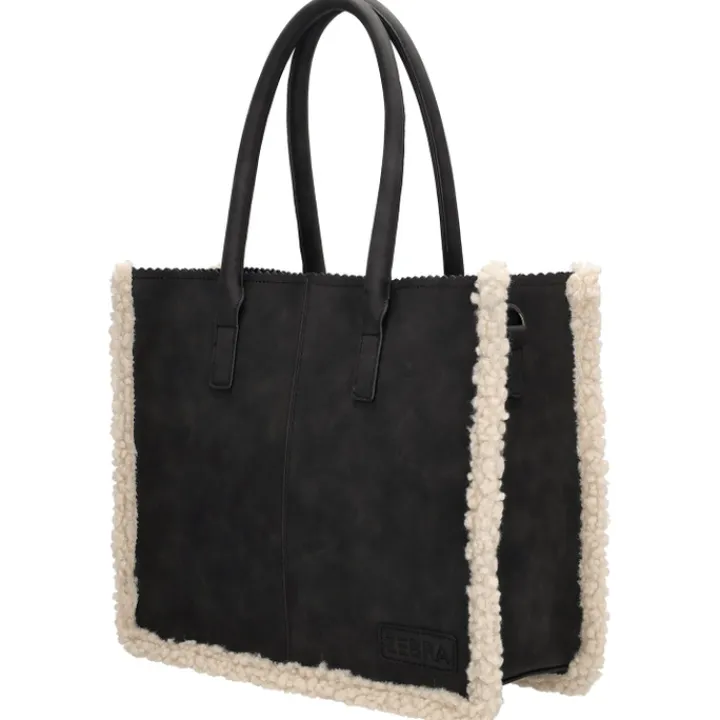 Shoppers|Schoudertassen>Zebra Trends Emmy Shopper 22861 black