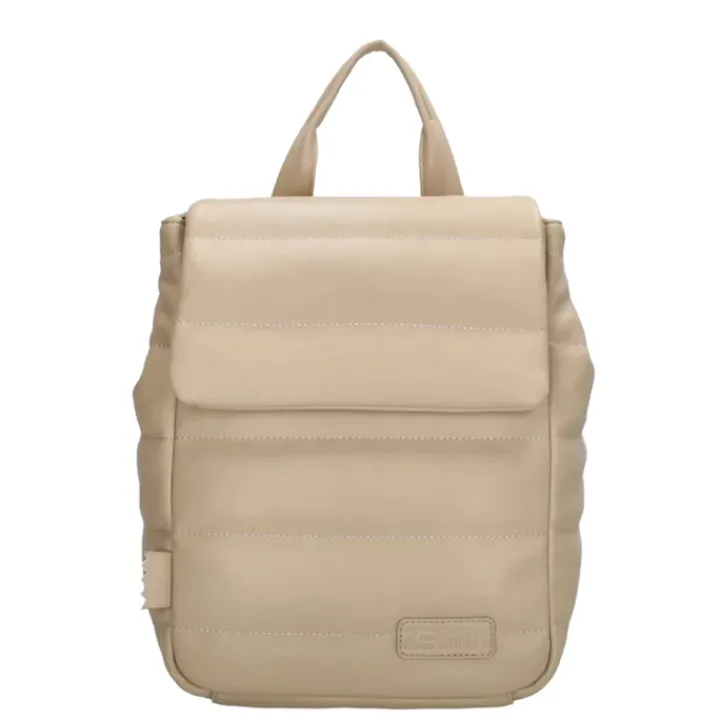 Mini Rugzakken|Kleine Rugzakken>Zebra Trends Evie Backpack light taupe