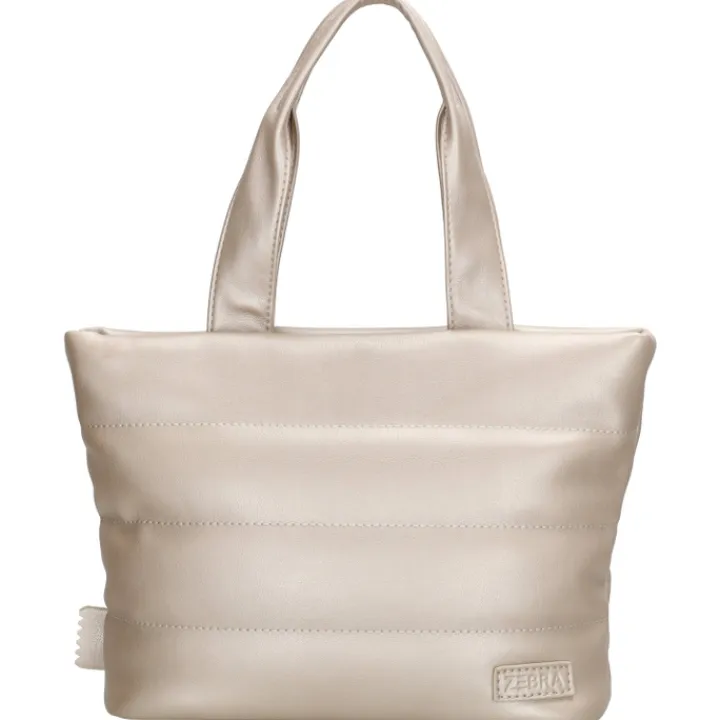 Schoudertassen|Handtassen>Zebra Trends Evie Handbag 23045 champagne