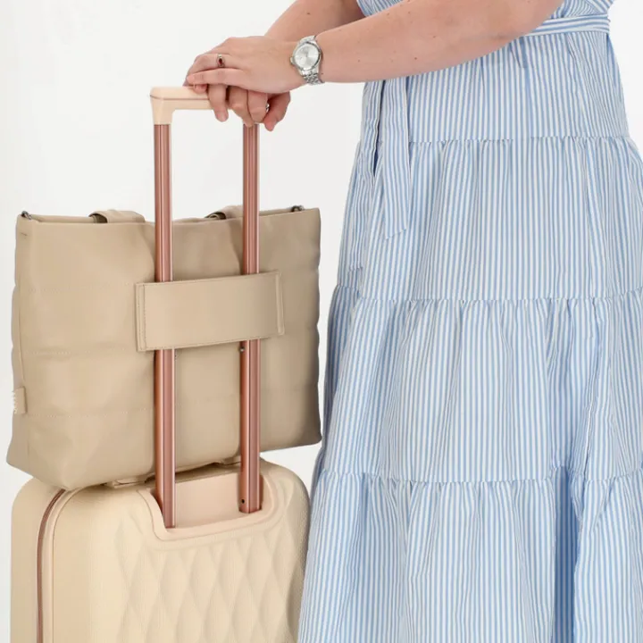 Shoppers|Schoudertassen>Zebra Trends Evie Shopper 23043 lighttaupe