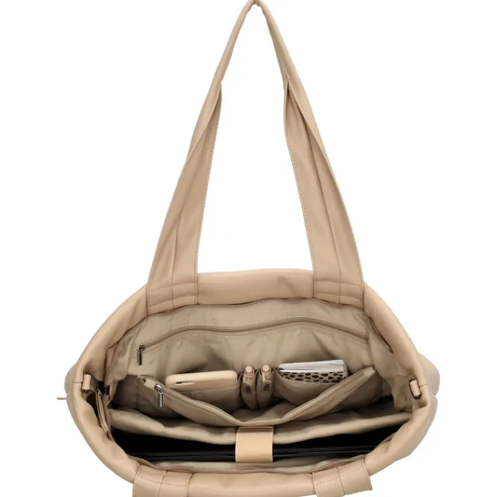 Shoppers|Schoudertassen>Zebra Trends Evie Shopper 23043 lighttaupe