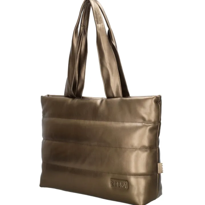 Shoppers|Schoudertassen>Zebra Trends Evie Shopper 23043 bronze