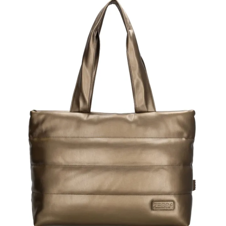 Shoppers|Schoudertassen>Zebra Trends Evie Shopper 23043 bronze