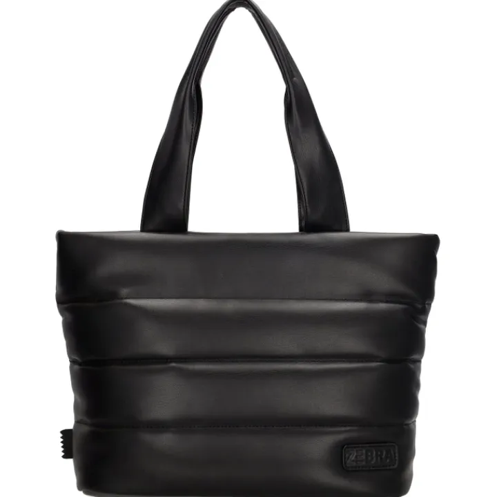 Schoudertassen|Damestassen>Zebra Trends Evie Shopper 22903 black