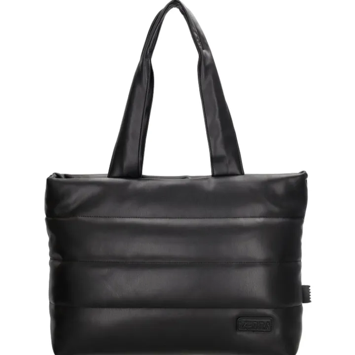 Shoppers|Schoudertassen>Zebra Trends Evie Shopper 23043 black