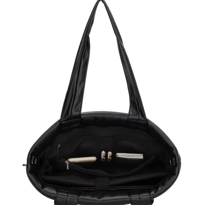 Shoppers|Schoudertassen>Zebra Trends Evie Shopper 23043 black