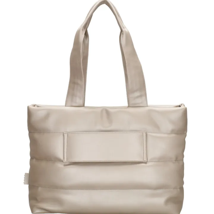 Shoppers|Schoudertassen>Zebra Trends Evie Shopper 23043 champagne