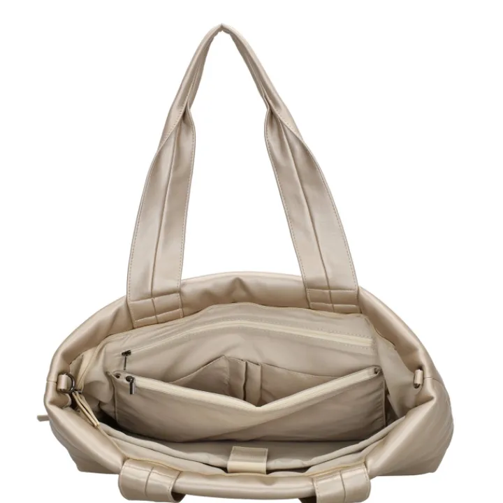 Shoppers|Schoudertassen>Zebra Trends Evie Shopper 23043 champagne