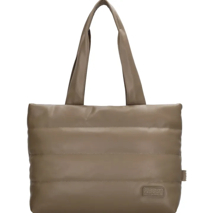 Shoppers|Schoudertassen>Zebra Trends Evie Shopper 23043 taupe