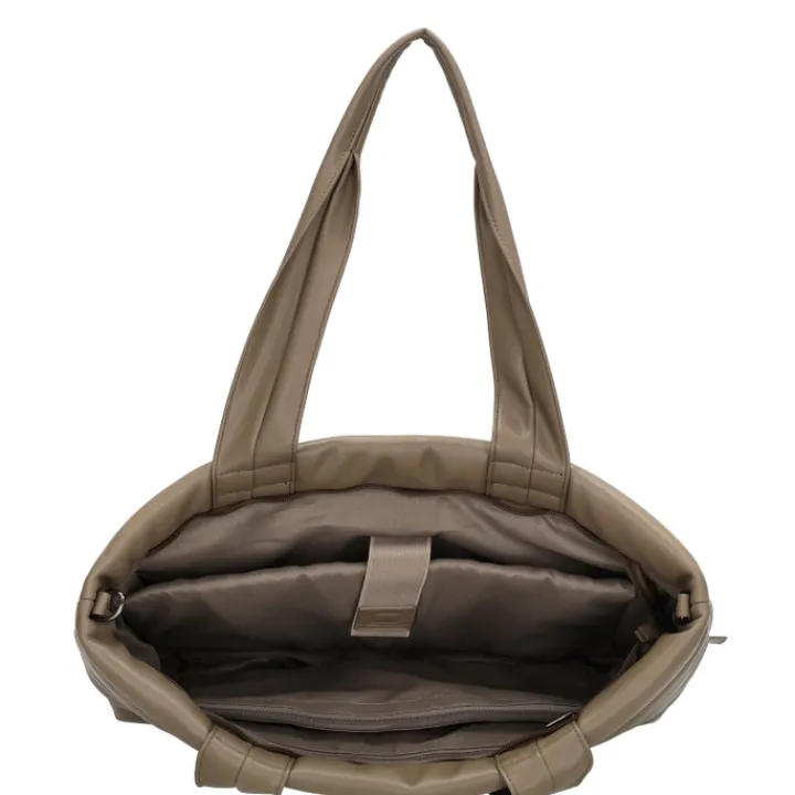 Shoppers|Schoudertassen>Zebra Trends Evie Shopper 23043 taupe