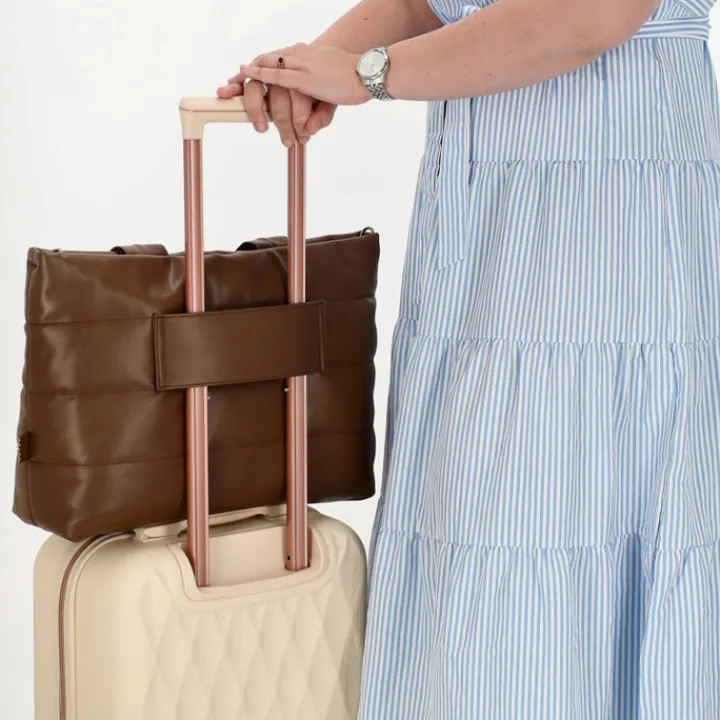 Shoppers|Schoudertassen>Zebra Trends Evie Shopper 23043 brown