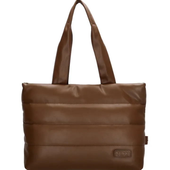Shoppers|Schoudertassen>Zebra Trends Evie Shopper 23043 brown