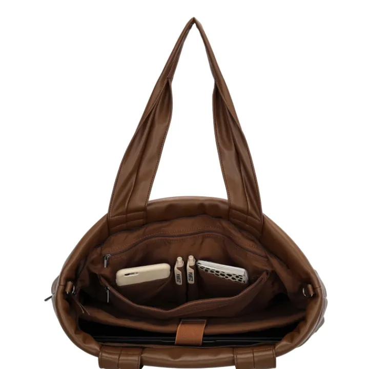 Shoppers|Schoudertassen>Zebra Trends Evie Shopper 23043 brown
