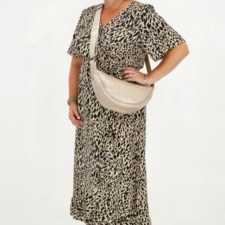 Schoudertassen|Damestassen>Zebra Trends Evie Shoulderbag 23046 champagne