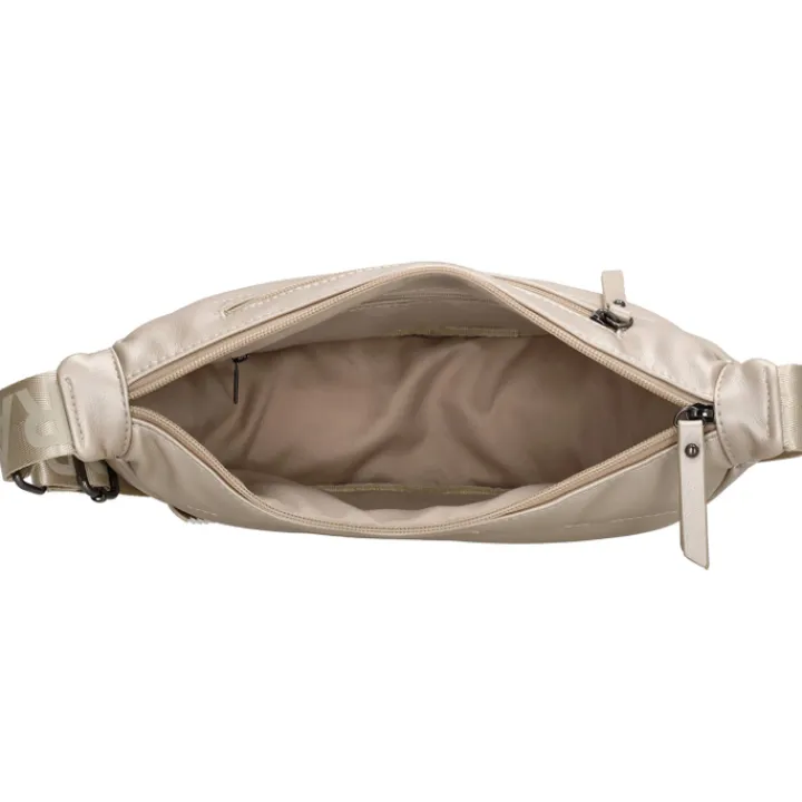 Schoudertassen|Damestassen>Zebra Trends Evie Shoulderbag 23046 champagne