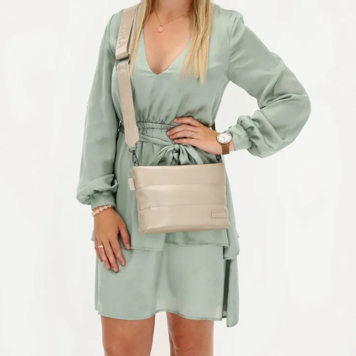 Crossbody|Damestassen>Zebra Trends Evie Shoulderbag 22902 champagne