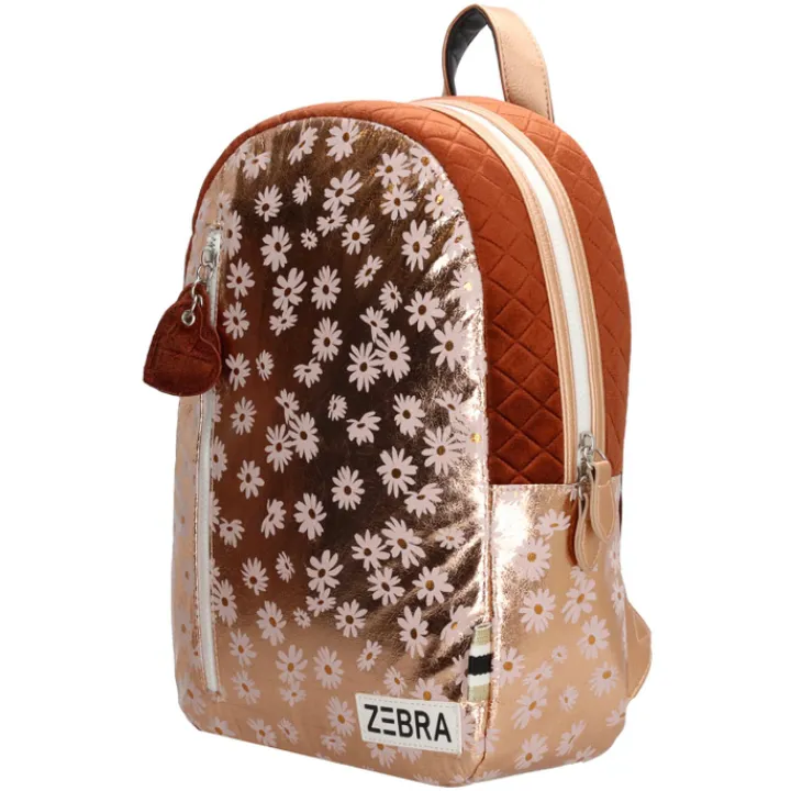 Dames Rugzakken|Schoolrugzak>Zebra Trends Girls Flower Rugzak M pink