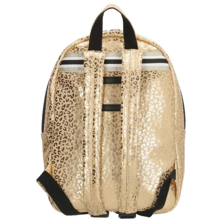 Meisjesrugzakken|Peuter Rugzakken>Zebra Trends Girls Leopard Rugzak goud