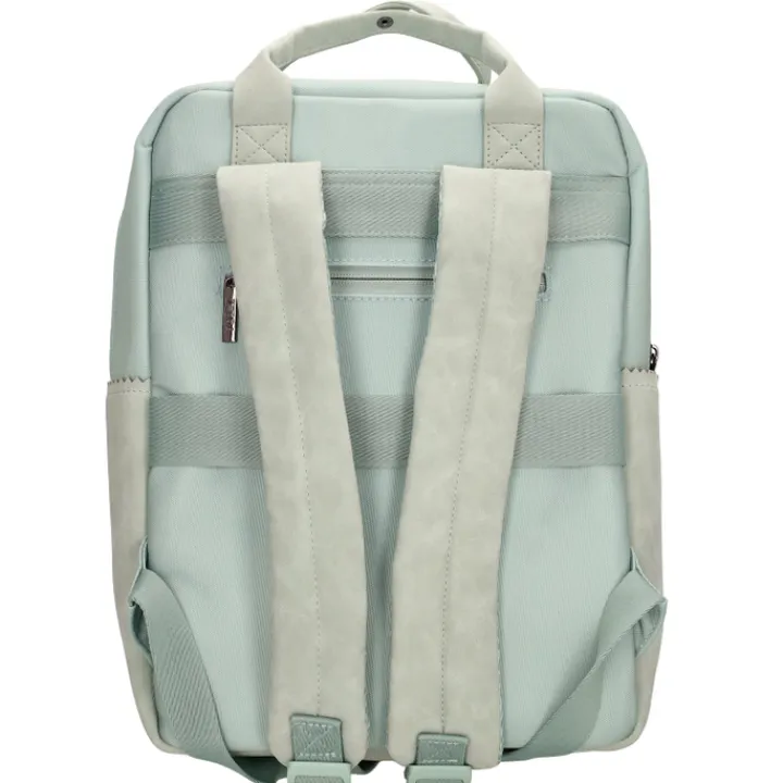 15.6 Inch Laptoptassen|Laptop Rugzakken>Zebra Trends Ingrid Backpack mint