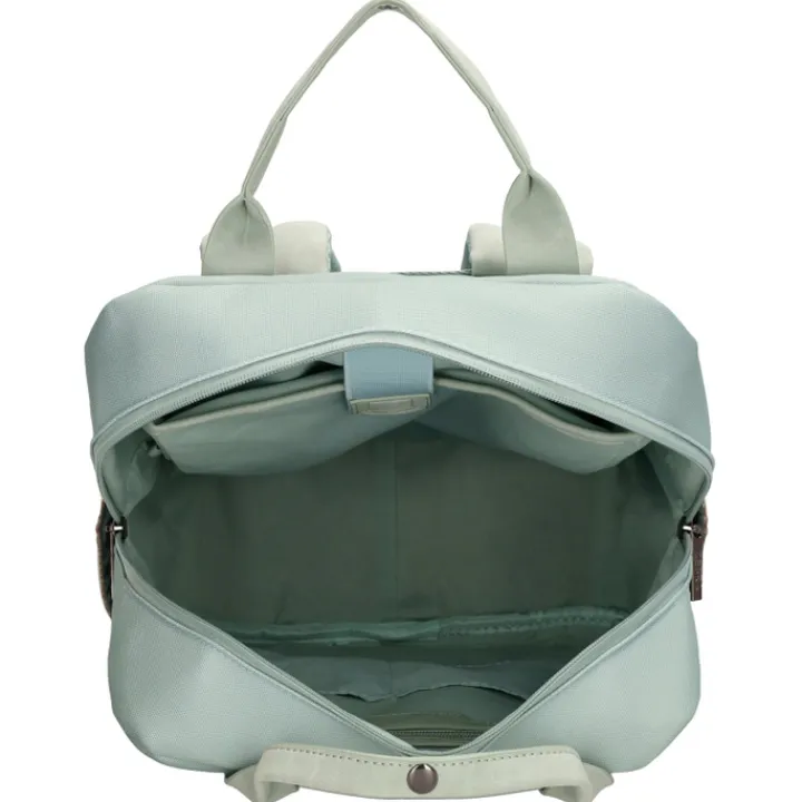 15.6 Inch Laptoptassen|Laptop Rugzakken>Zebra Trends Ingrid Backpack mint