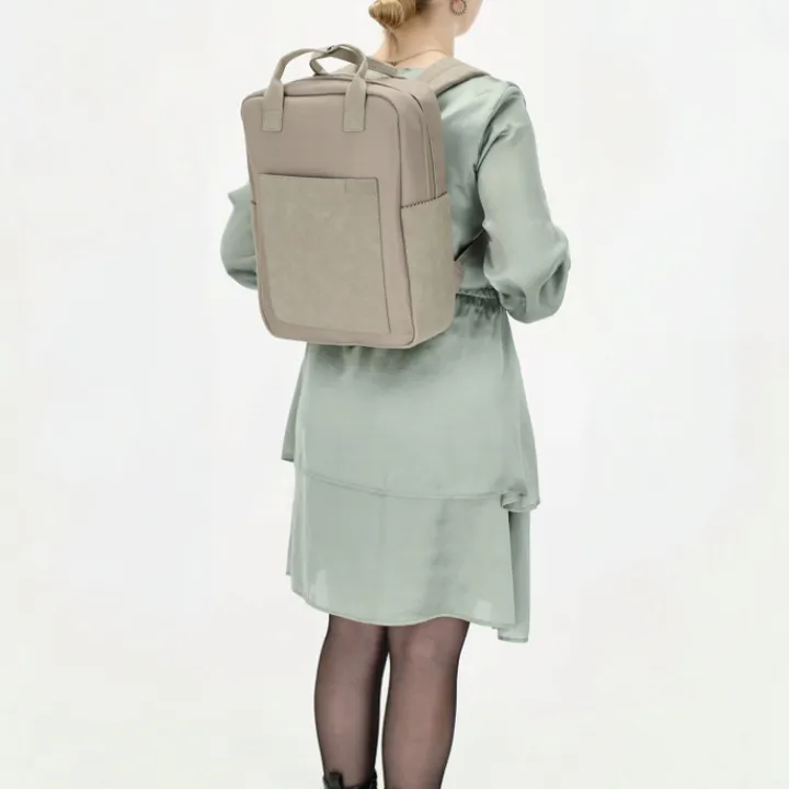 Dames Rugzakken|15.6 Inch Laptoptassen>Zebra Trends Ingrid Backpack lightgrey
