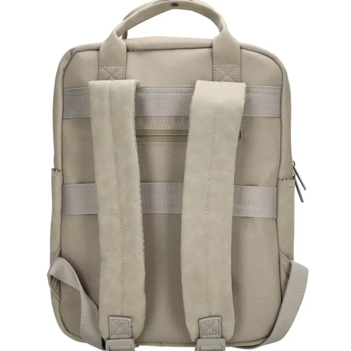 Dames Rugzakken|15.6 Inch Laptoptassen>Zebra Trends Ingrid Backpack lightgrey