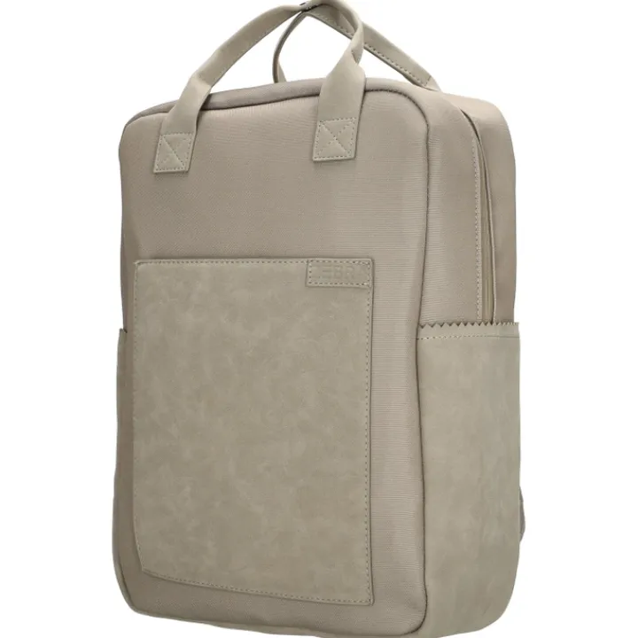 Dames Rugzakken|15.6 Inch Laptoptassen>Zebra Trends Ingrid Backpack lightgrey