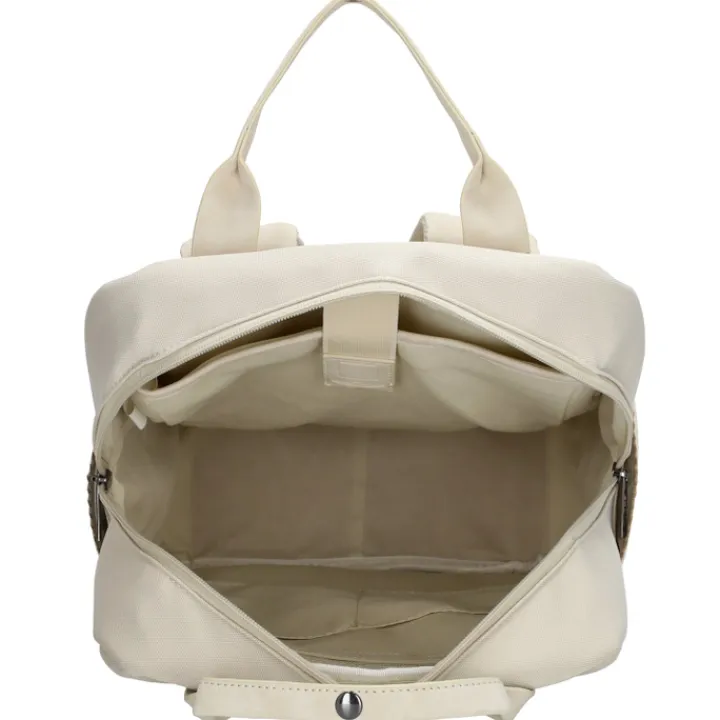 Dames Rugzakken|15.6 Inch Laptoptassen>Zebra Trends Ingrid Backpack creme