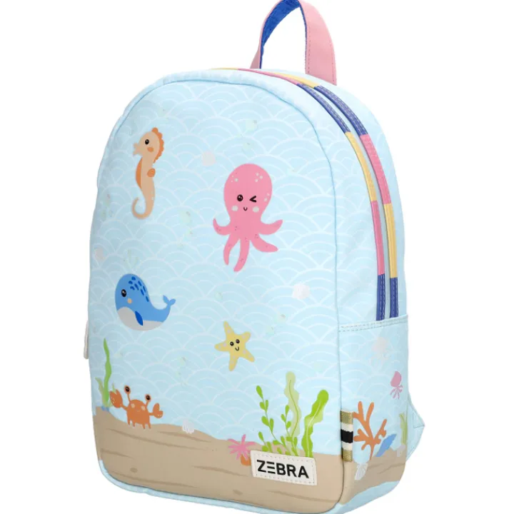 Mini Rugzakken|Kleine Rugzakken>Zebra Trends Kids Backpack lightblue