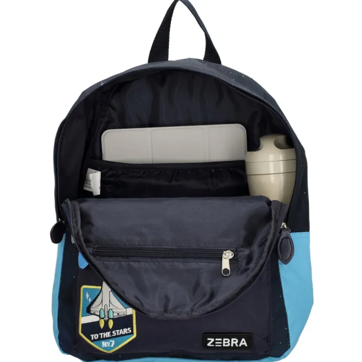 Peuter Rugzakken|Kinderrugzakken>Zebra Trends Kids Backpack blue