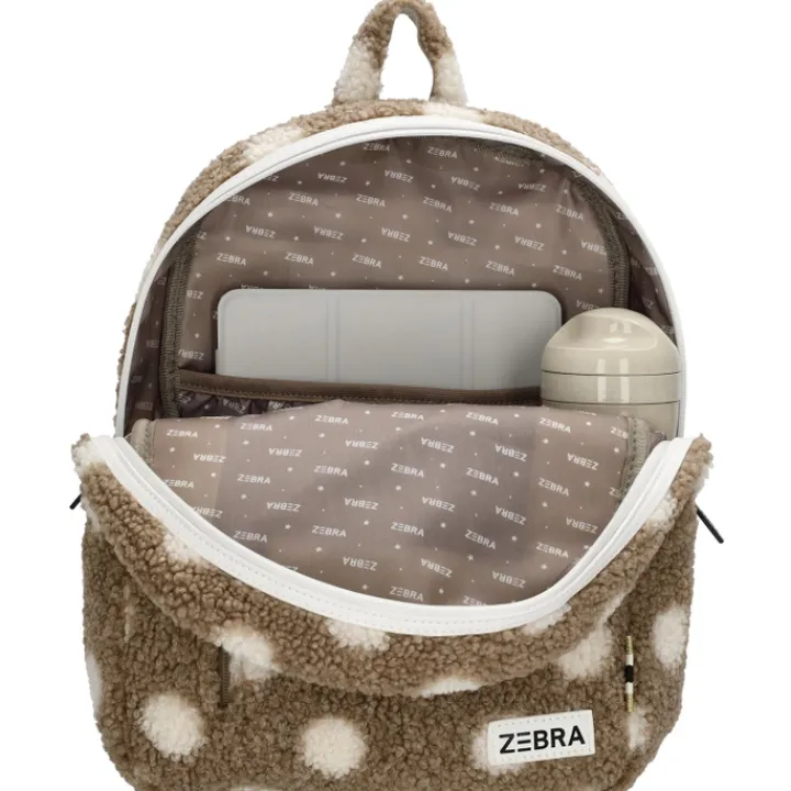 Mini Rugzakken|Kleine Rugzakken>Zebra Trends Kids Backpack taupe