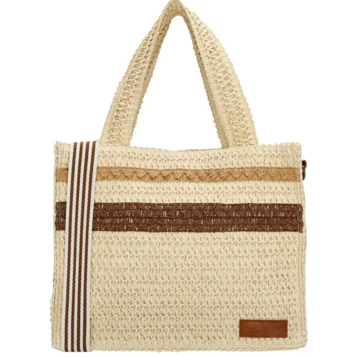 Strandtassen|Shoppers>Zebra Trends Lauren Shopper light nature