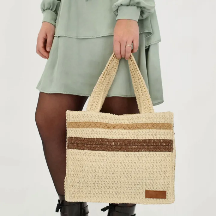 Strandtassen|Shoppers>Zebra Trends Lauren Shopper light nature