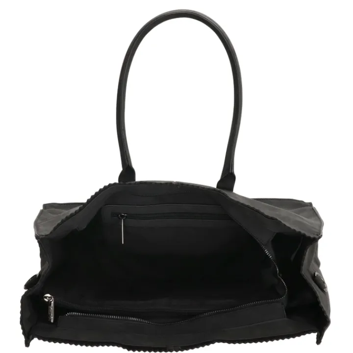 Shoppers|Damestassen>Zebra Trends Lisa XL Shopper zwart