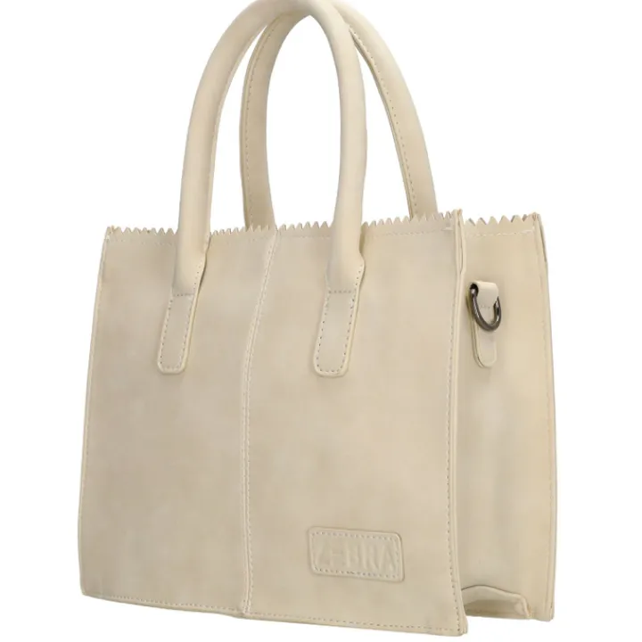 Handtassen|Damestassen>Zebra Trends Lisa XS Handbag creme