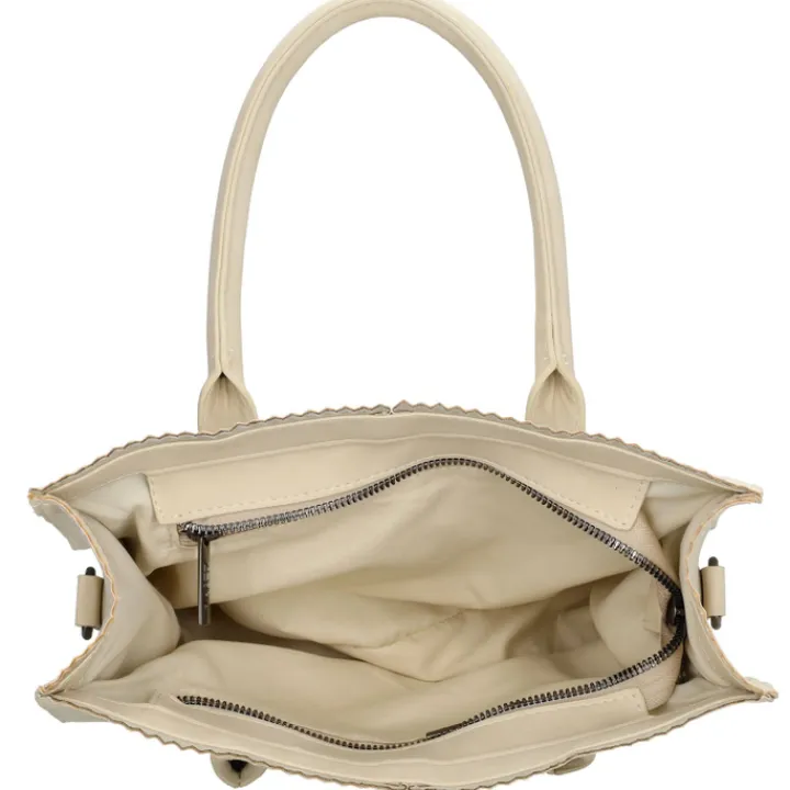 Handtassen|Damestassen>Zebra Trends Lisa XS Handbag creme